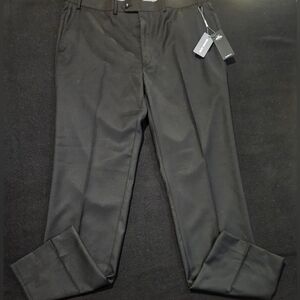 🆕️Michael Kors Men's Black Classic-Fit Wool-Blend Suit Pants Size 38/34 NWT